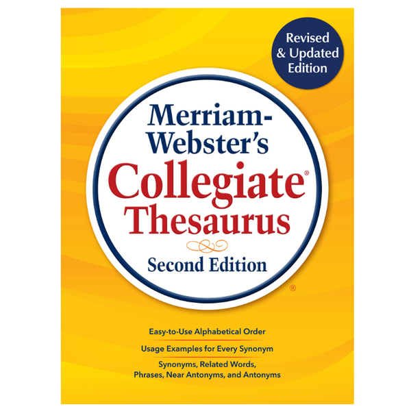 Merriam-Webster Collegiate Thesaurus, Second Edition 9780877793700